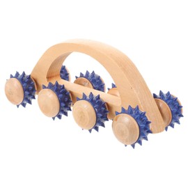 Lurrose Tool s Foot Massager Neck Massager Body Massager Hand Massager Wooden Cellulite Roller Massage Roller for Back Neck Roll Massager Wooden Roller Calf
