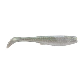 Berkley Gulp! Saltwater Paddleshad Fishing Soft Bait, Green Chrome, 4in