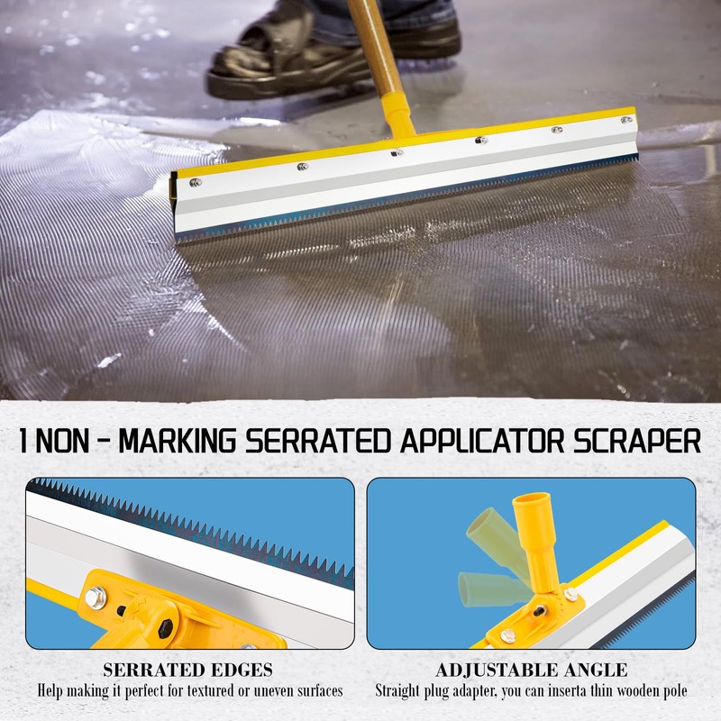 Self Leveling Concrete Tools, Spiked Roller for Self Leveling Epoxy