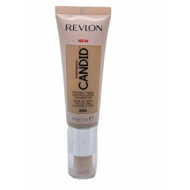 REVLON PHOTOREADY CANDID NATURAL FINISH ANTI-POLLUTION FOUNDATION #200 NUDE - 3