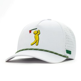 Bogey Bros Performance Golf Rope Hat - Azaleas Bogeyman - Snapback Multicolor