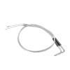 CB 40" Stainless Steel Throttle and Idle Cable Kit For