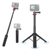 TzezFoz 20.7'' Lightweight Extendable Tripod for Sports Cameras, Universal Action