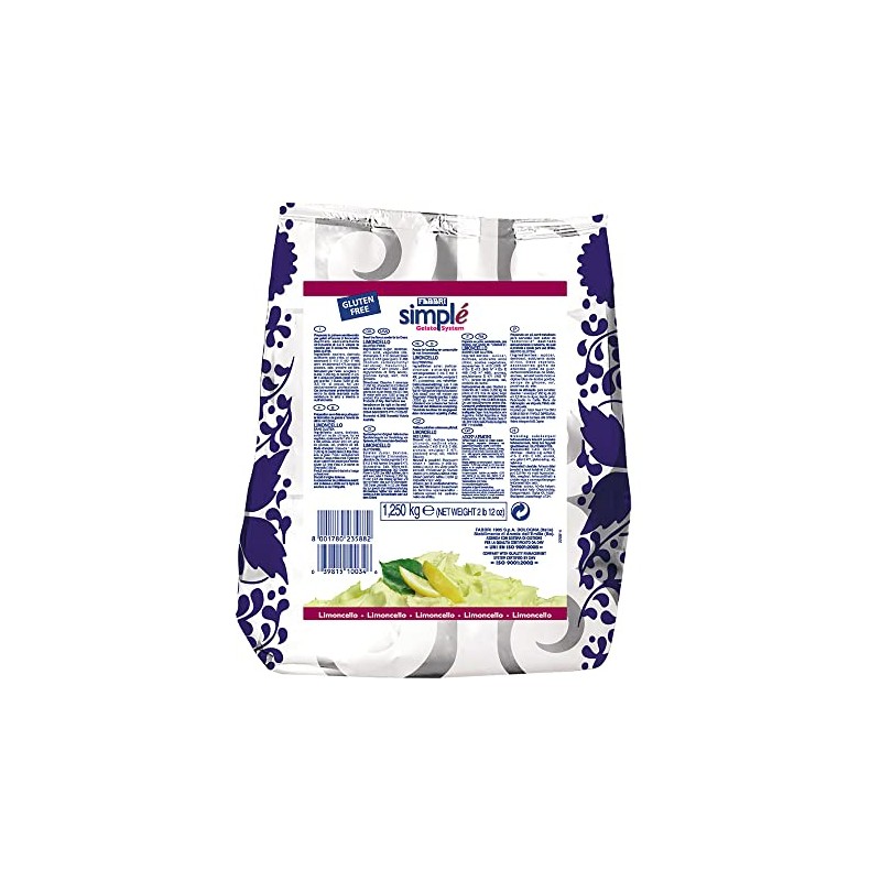 Limoncello - Fabbri Gourmet Soft Serve/Gelato Mix, 2.75 pound bag
