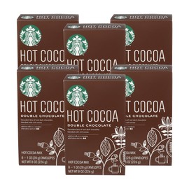 Starbucks Classic Hot Cocoa Double Chocolate (8.00 Ounce (Pack of 6))