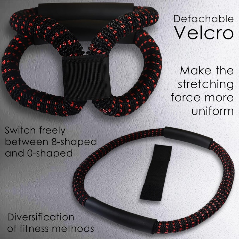 Figure 8 Resistance Band, 30 lbs Latex with Nylon Shield,