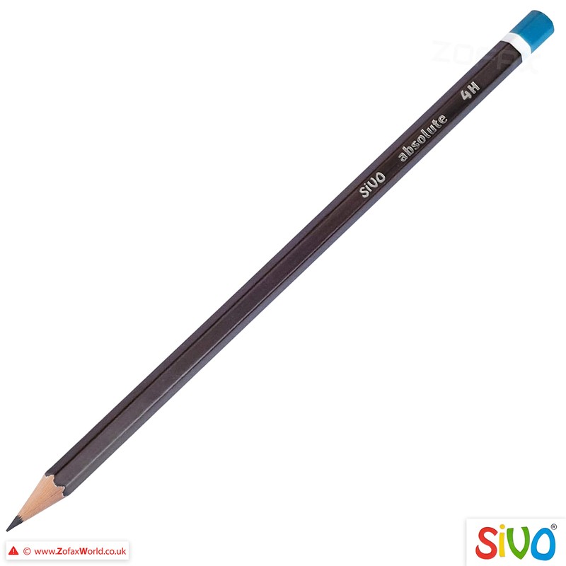 SIVO Artist Graded Drawing Pencils Combo Pack (12 x 4H