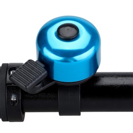 Bike Bell Bicycle Bell with Loud Crisp Clear Sound, Road and Mountain Bike Bell Adults Kids(Blue)