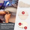 Polishing Wheel for Felt Sanding Block (95% Wool) with Hole,