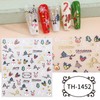 Christmas Nail Art Stickers Christmas Tree Nail Stickers Gingerbread Man