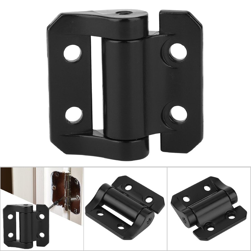 Torsion Hinge Adjustable Black Zinc Alloy Steel Electroplated for Industrial