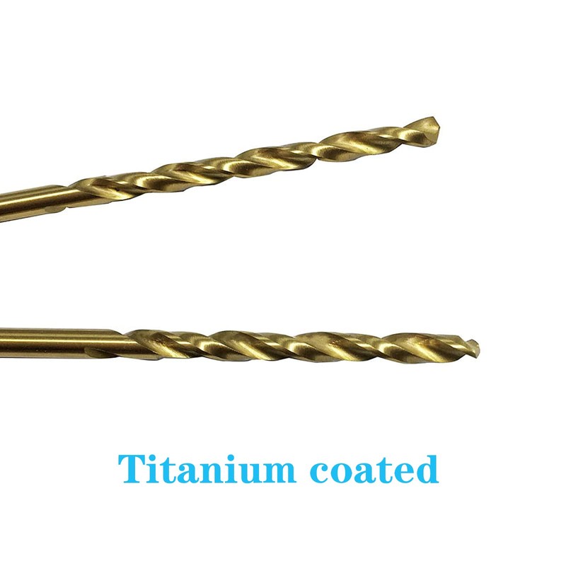 WANGR 2.35 Shank Mini Micro Drill Bit Set 10pcs 0.6-2.2mmTwist