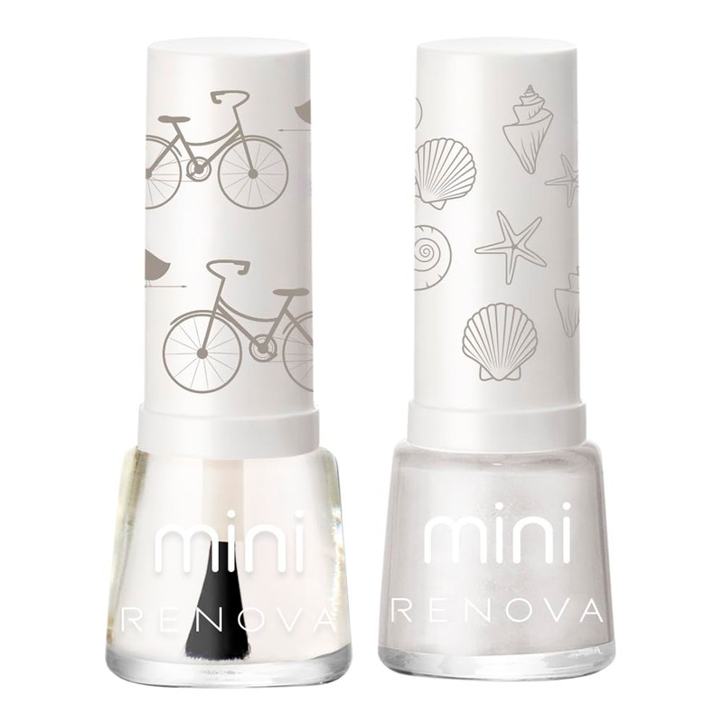 Renova Esmaltes para Uñas Mini duo Nellie y Brillo cada