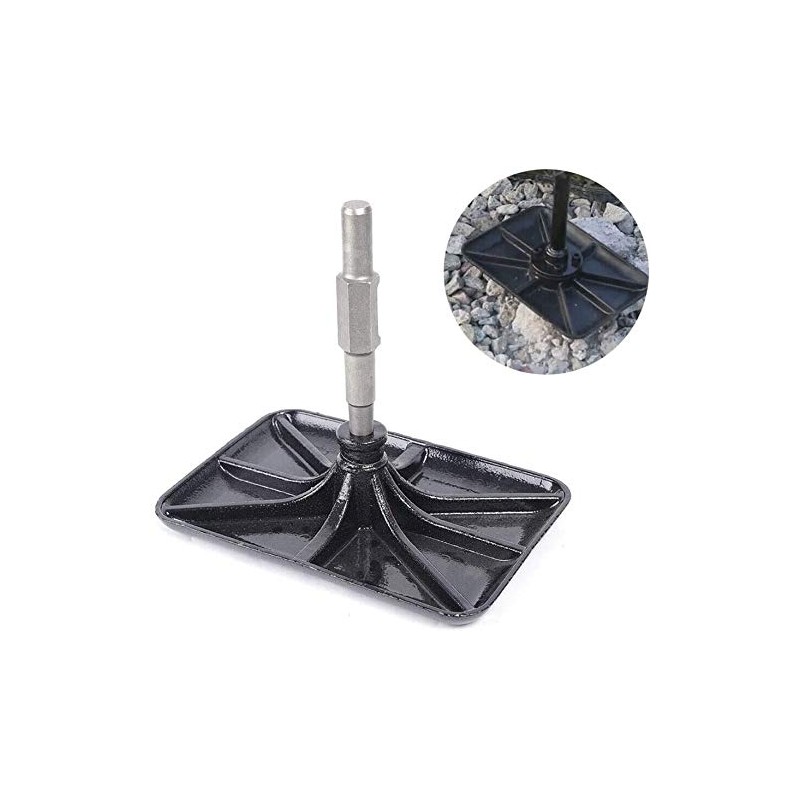 Jack Hammer Compactor Plate Steel Tamper Rammer Plate Snoring Table