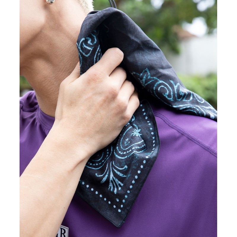 Glack [Taster Sean × Glack] GACTAR001 Iron Cross Paisley Bandana