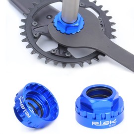 ALEOED 12 Speed Bicycle Chainring Lock Ring Removal Tool for Shimano M7100 M8100 M9100 XT SLX MTB Road Bike Direct Mount Crankset