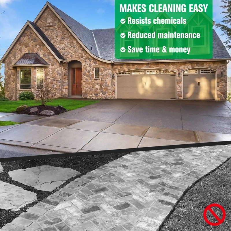 Premium Stone Sealer, 1 Gallon – Max Gloss Wet Look