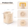 WORHE Travertine Sponge Holder for Kitchen, Natural Stone Drying Rack
