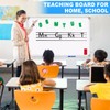 H-Qprobd Magnetic Dry Erase Board with Stand Double-Sided Mobile Whiteboard