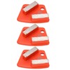 3Pcs Diamond Grinding Shoes Trapezoid Concrete Aggreesive Cutting 2 Long