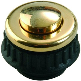 UNITEC Built-In Button, Gold-Plated Brass