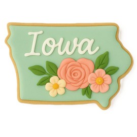 Iowa State 2.75 Inch Cookie Cutter from The Cookie Cutter Shop – Tin Plated Steel