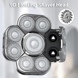 Replacement Shaving Head for ZFAUOL Bald Razor, Replacement Blades for Gltazen Razor (Shaving Head Only)