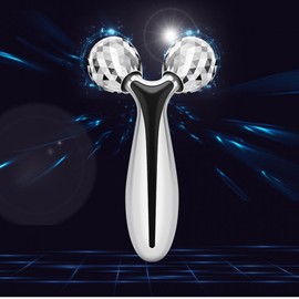 Premium 3D Face Lifting Massager Roller UC-0043 Silver