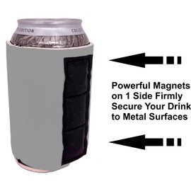 Blank Magnetic Can Coolie (10 Pack, Various)