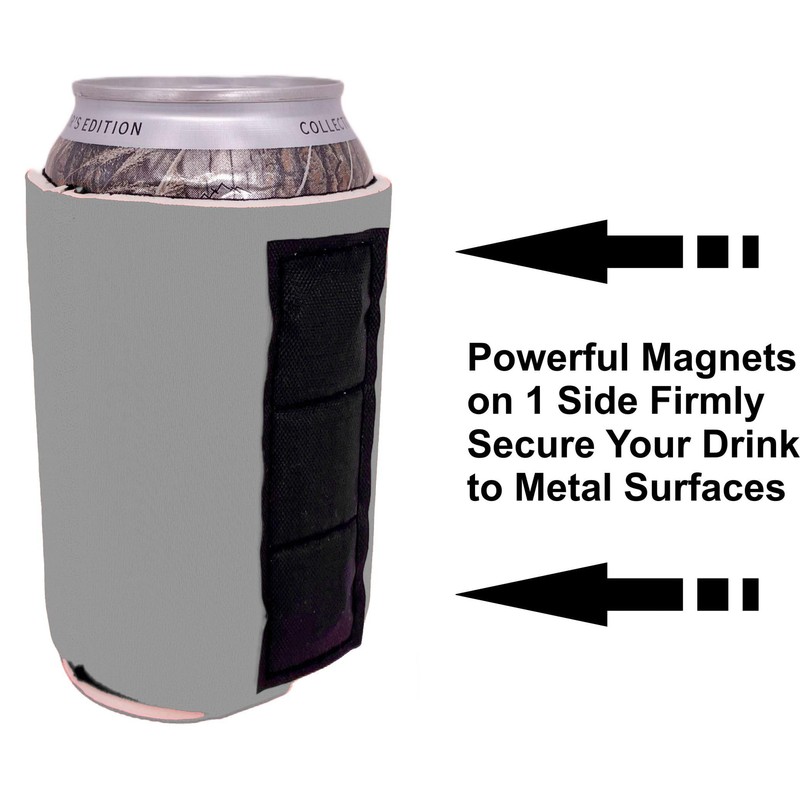 Blank Magnetic Can Coolie (10 Pack, Various)