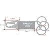 SPEED ADDICT Chalinco Hanging Key Holder (Bicycle, Hanger Key Holder)