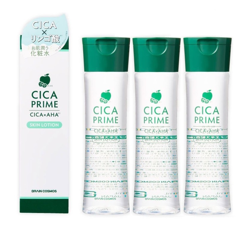 BrainCosmosFirst Pick [1+1] Cica AHA BHA Exfoliation Peeling Toner Skin