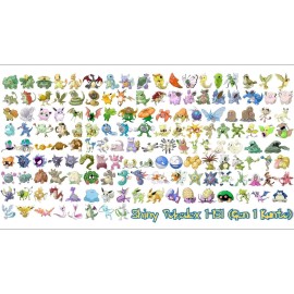 Pokémon Let's Go Pikachu & Eevee - Any Shiny 6IV Max Stats - FAST