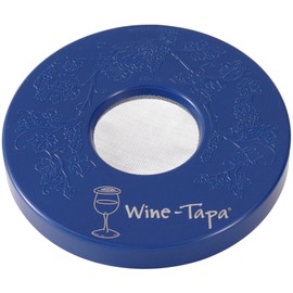 Wine-Tapa Drinking Glass Covers- Keep Bugs Away from Wine Glasses Outdoors - Use as Cover for Coffee Mugs, Soda Cans, and Drinking Glasses, set of 4 No Spill Drink Covers -Fresco Set