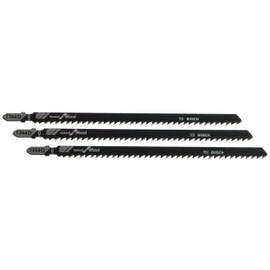 BOSCH T744D3 3-Piece 6 In. 7 TPI Speed for Wood T-Shank Jig Saw Blades, 7'' 6 TPI - 3 pcs