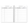 BookFactory Blood Pressure Log Book/Blood Pressure Monitoring Logbook/Personal Medical Tracking
