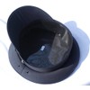Navy blue chauffeur style hat - Size 60cm