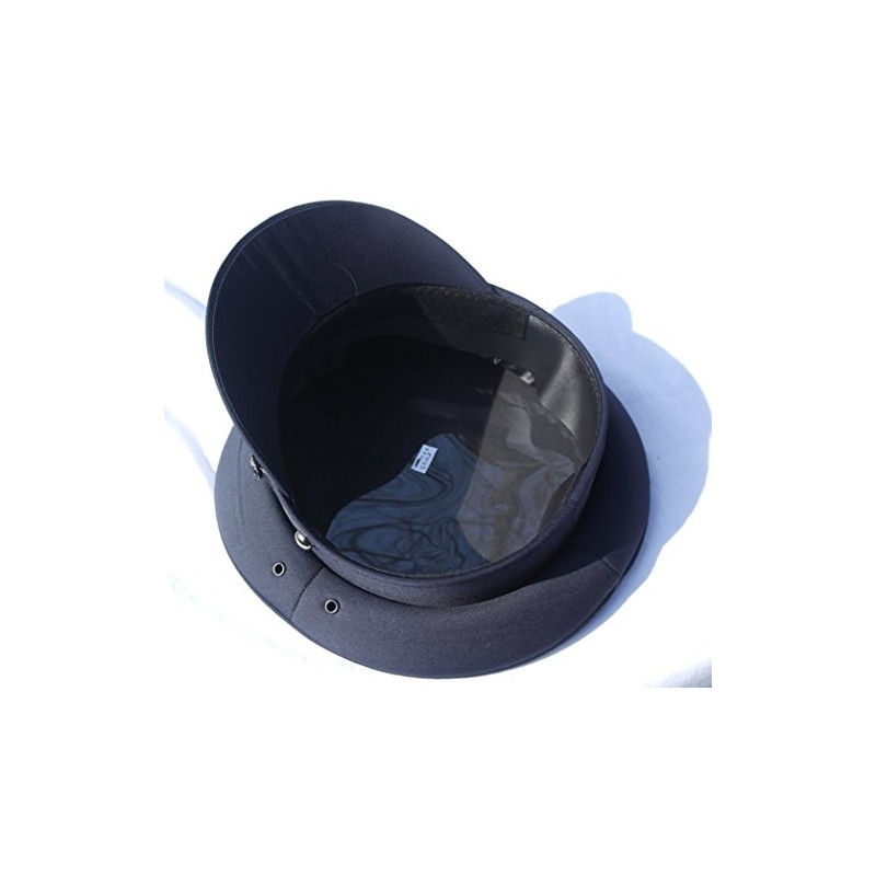 Navy blue chauffeur style hat - Size 60cm