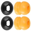 Caltric Front Strut Shock Pivot Ball & Bumper for Polaris