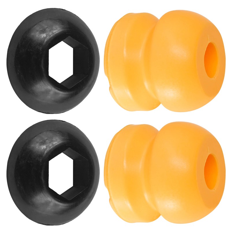 Caltric Front Strut Shock Pivot Ball & Bumper for Polaris