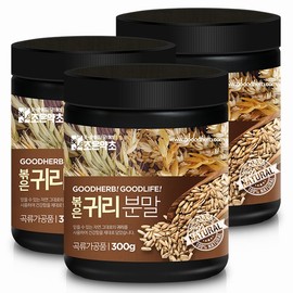 Joeun Yakcho 볶음귀리가루 300g x 3개 Stir-fried Barley Powder 300g x 3 packs