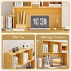 IFANNY Desk Hutch, Desktop Shelf with 4 Shelves, Desk Bookshelf