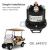 Solenoid Valve, 48V 150A Cart Solenoid Replacement for E‑Z‑GO RXV