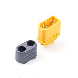 FymuSing 12 Pair XT60H (XT60 Upgrade) Male Female Bullet Connectors Power Plugs with Sheath for Lipo Battery RC Planes Cars