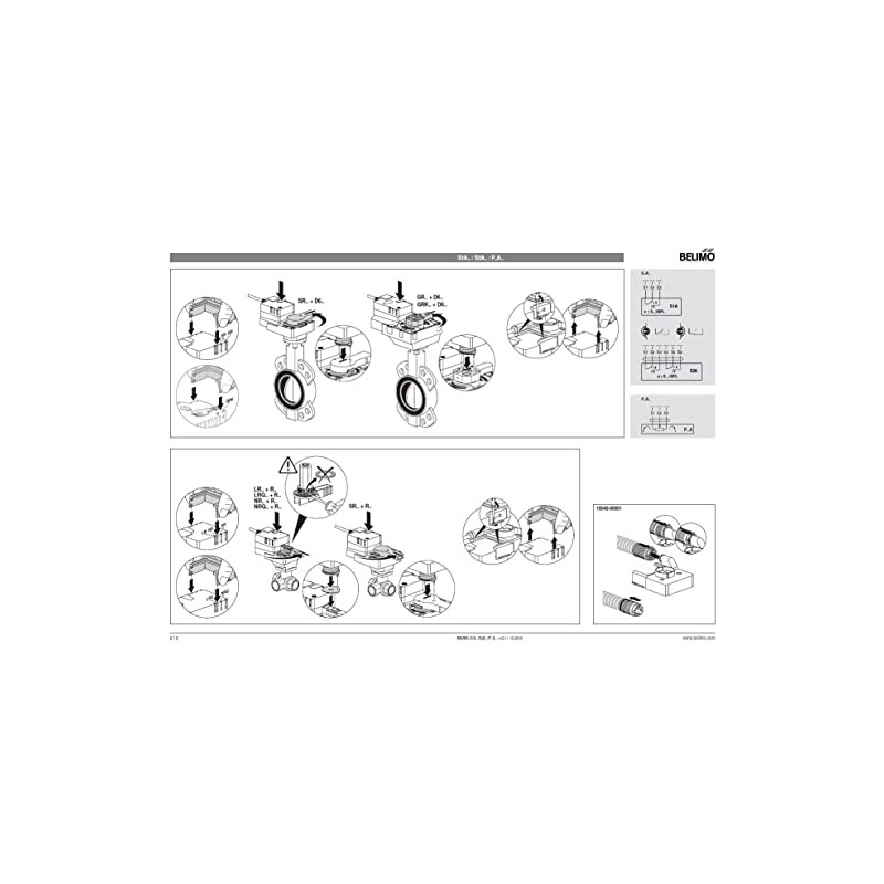 S2A | BELIMO Auxiliary Switch ADD-ON 2 X SPDT