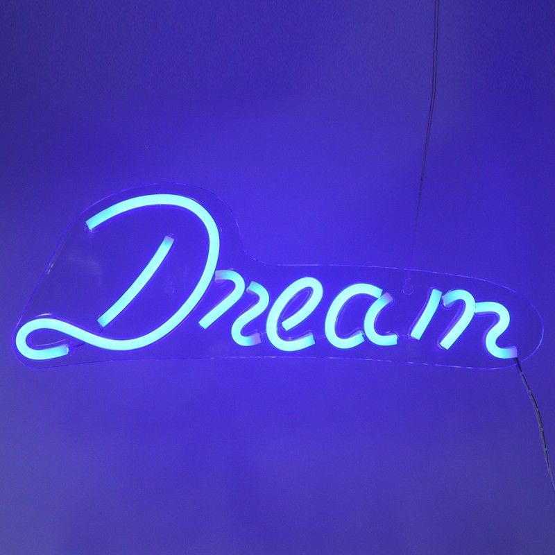 LED Neon Lamp Unique USB Powered Wall Neon Sign Party