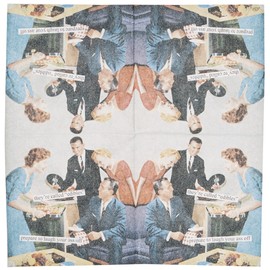 Boston International IHR Anne Taintor, 20 Count Cocktail Beverage Paper Napkins, 5 x 5-Inches, Edibles (C824600)