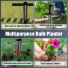 Nicecho Bulb Weed Planter with 33.5" Long Handle Tools for