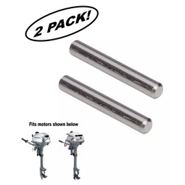 Seasierramarine Pair For Honda 2HP 2.3HP SHEAR PINS BF2 BF2.3 Outboard 58131-ZV0-000 58131-ZV0