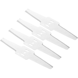 Plata Cuchillas de Acero 4 Piezas para Cortacésped